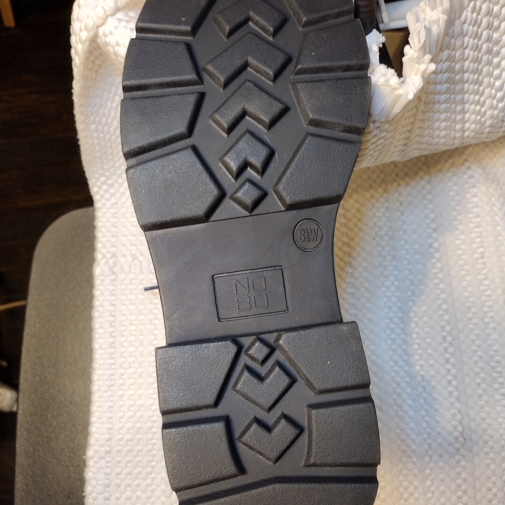 No Boundaries Black Combat Boots for Women - Picture 8 of 9